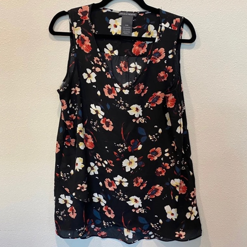 Chelsea & Theodore Floral Blouse